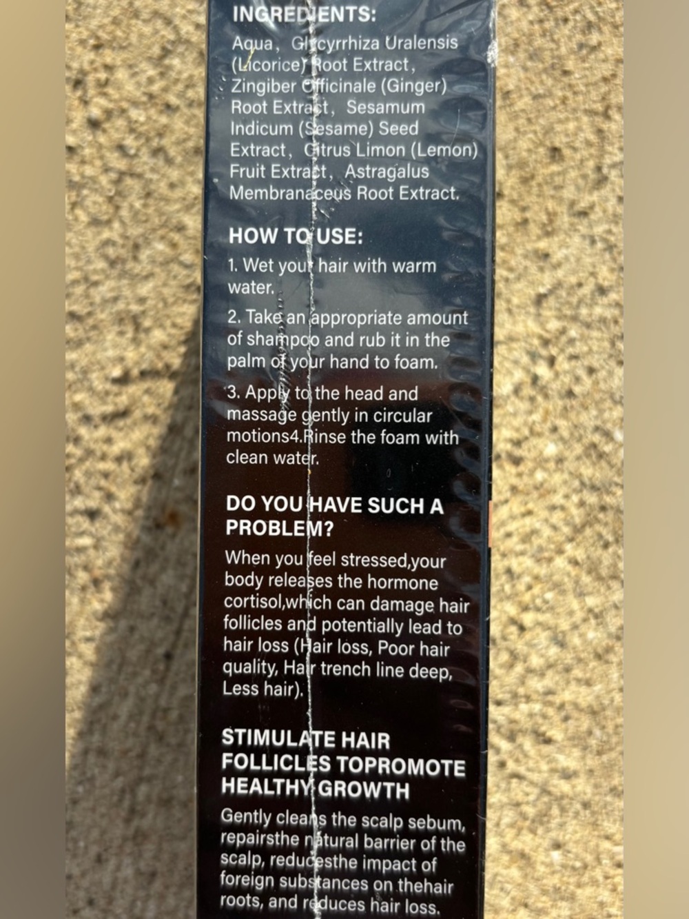 Spartan: Root Activator Shampoo- Promotes Hair Growth For Women & Men - Picture 5 of 11